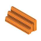 WEIDMÜLLER - Leiterplattenklemme, 5.08mm, Polzahl:54, Abgang: 90°, Zugbügelanschluss
