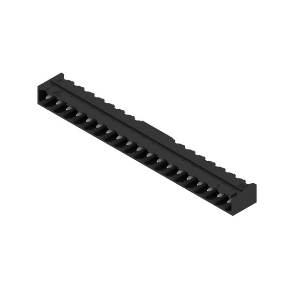 WEIDMÜLLER - Leiterplattensteckverbinder (Platine), 5.08mm, Polzahl: 19, Abgangswinkel: 90°