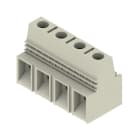 WEIDMÜLLER - Leiterplattenklemme, 15.00mm, Polzahl:4, Abgang: 90°, Zugbügelanschluss