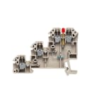 WEIDMÜLLER - Initiator-, Aktor-Reihenklemme, Schraubanschl, 2.5mm², 30 V, 24A, dunkelbeige