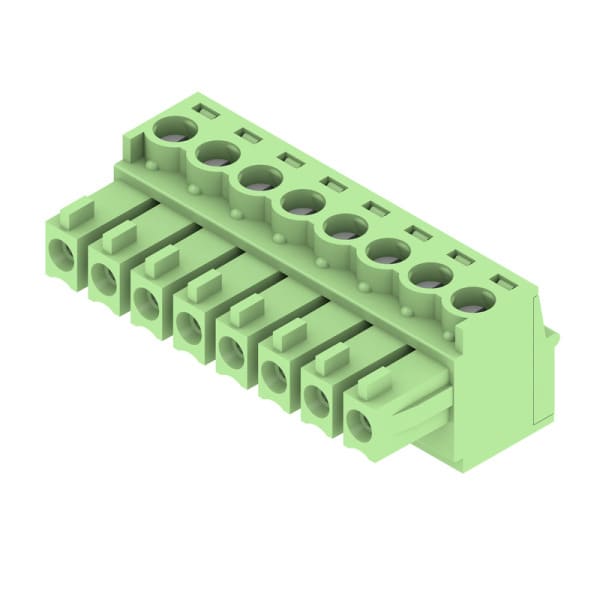 WEIDMÜLLER - Leiterplattensteckverbinder (Leiter), 3.81mm, Polzahl: 8, Zugbügelanschluss
