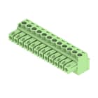 WEIDMÜLLER - Leiterplattensteckverbinder (Leiter), 3.81mm, Polzahl: 12, Zugbügelanschluss