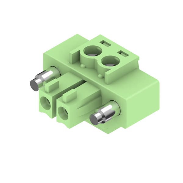 WEIDMÜLLER - Leiterplattensteckverbinder (Leiter), 3.81mm, Polzahl: 2, Zugbügelanschluss
