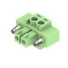 WEIDMÜLLER - Leiterplattensteckverbinder (Leiter), 3.81mm, Polzahl: 2, Zugbügelanschluss