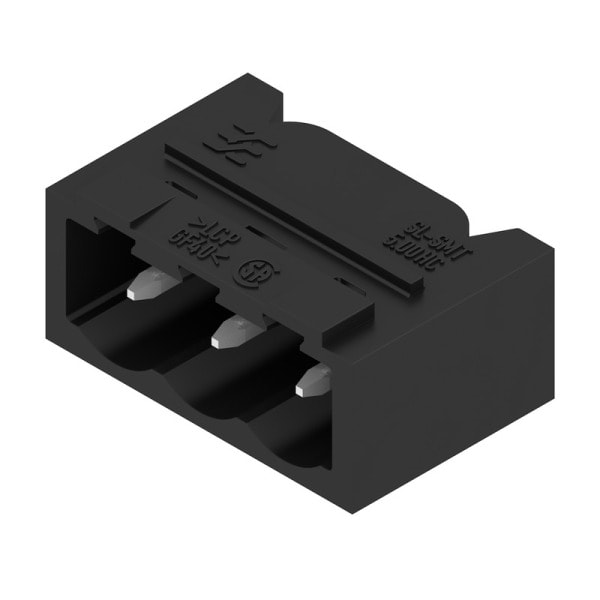 WEIDMÜLLER - Leiterplattensteckverbinder (Platine), 5mm, Polzahl: 3, Abgangswinkel: 90°