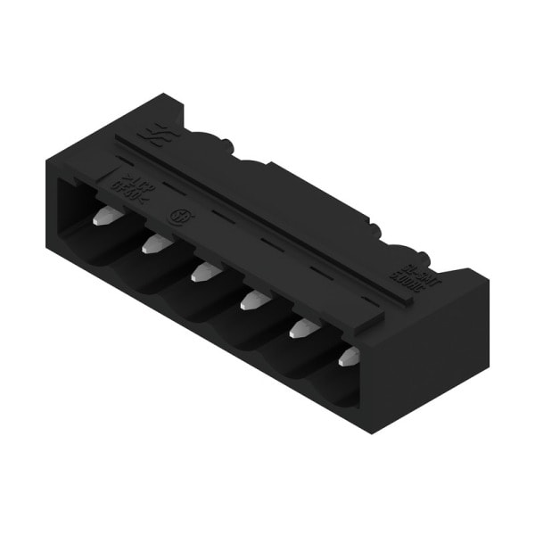 WEIDMÜLLER - Leiterplattensteckverbinder (Platine), 5mm, Polzahl: 6, Abgangswinkel: 90°