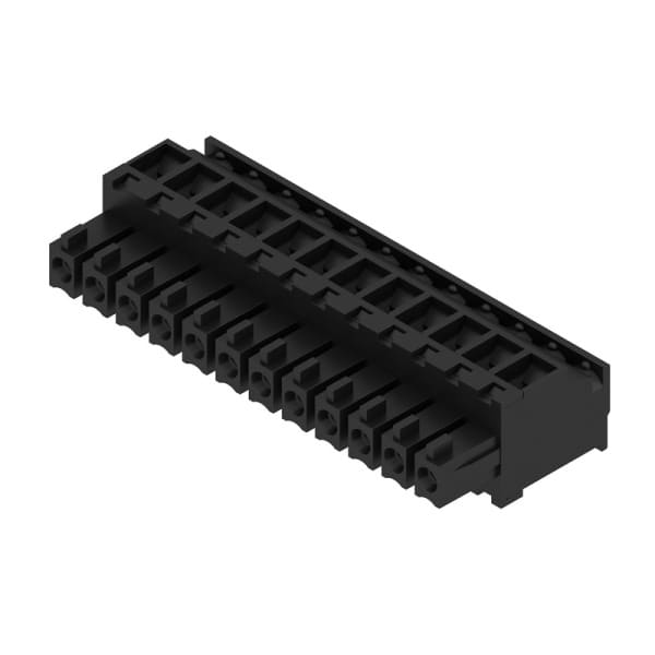 WEIDMÜLLER - Leiterplattensteckverbinder (Leiter), 3.81mm, Polzahl: 12, Zugbügelanschluss
