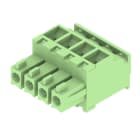 WEIDMÜLLER - Leiterplattensteckverbinder (Leiter), 3.81mm, Polzahl: 4, Zugbügelanschluss