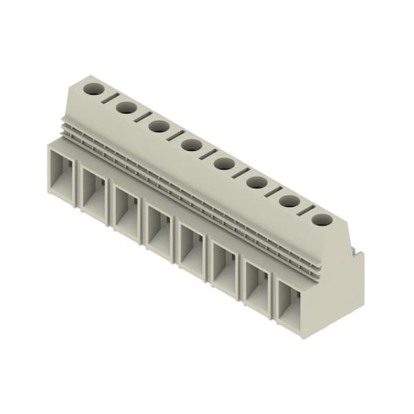 WEIDMÜLLER - Leiterplattenklemme, 15.00mm, Polzahl:8, Abgang: 90°, Zugbügelanschluss
