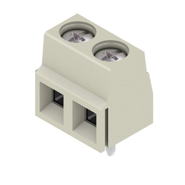 WEIDMÜLLER - Leiterplattenklemme, 5.08mm, Polzahl:3, Abgang: 90°, Zugbügelanschluss