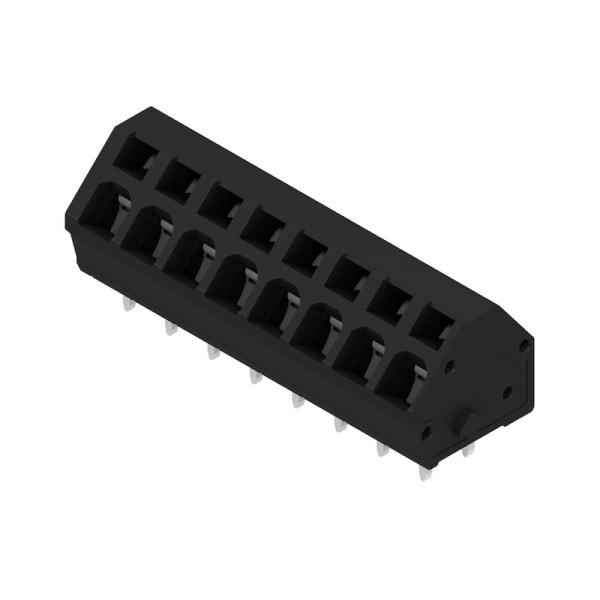 WEIDMÜLLER - Leiterplattenklemme, 5.00mm, Polzahl:8, Abgang: 135°