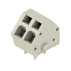 WEIDMÜLLER - Leiterplattenklemme, 5.00mm, Polzahl:3, Abgang: 135°