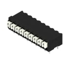 WEIDMÜLLER - Leiterplattenklemme, 3.81mm, Polzahl:9, Abgang: 90°, PUSH IN