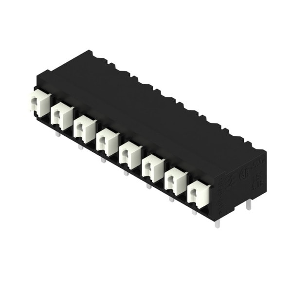 WEIDMÜLLER - Leiterplattenklemme, 5.08mm, Polzahl:8, Abgang: 90°, PUSH IN