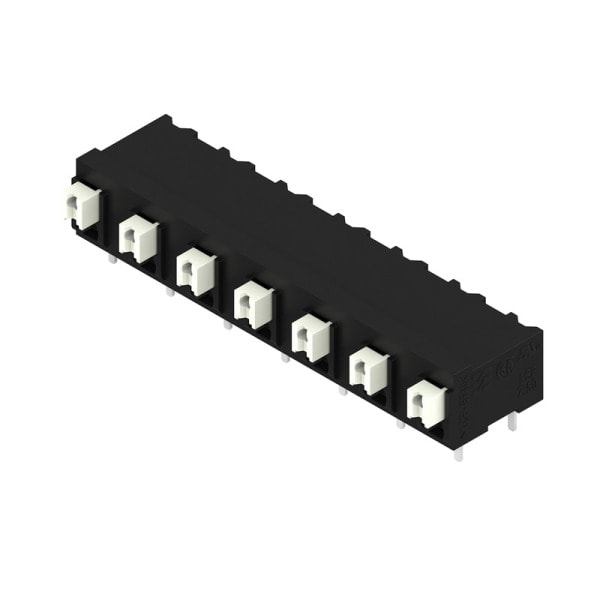 WEIDMÜLLER - Leiterplattenklemme, 7.50mm, Polzahl:7, Abgang: 90°, PUSH IN
