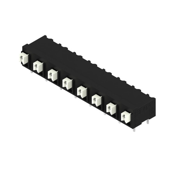 WEIDMÜLLER - Leiterplattenklemme, 7.50mm, Polzahl:8, Abgang: 90°, PUSH IN