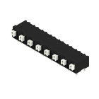 WEIDMÜLLER - Leiterplattenklemme, 7.50mm, Polzahl:8, Abgang: 90°, PUSH IN