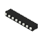 WEIDMÜLLER - Leiterplattenklemme, 7.62mm, Polzahl:8, Abgang: 90°, PUSH IN