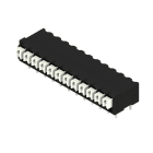 WEIDMÜLLER - Leiterplattenklemme, 3.81mm, Polzahl:12, Abgang: 90°, PUSH IN