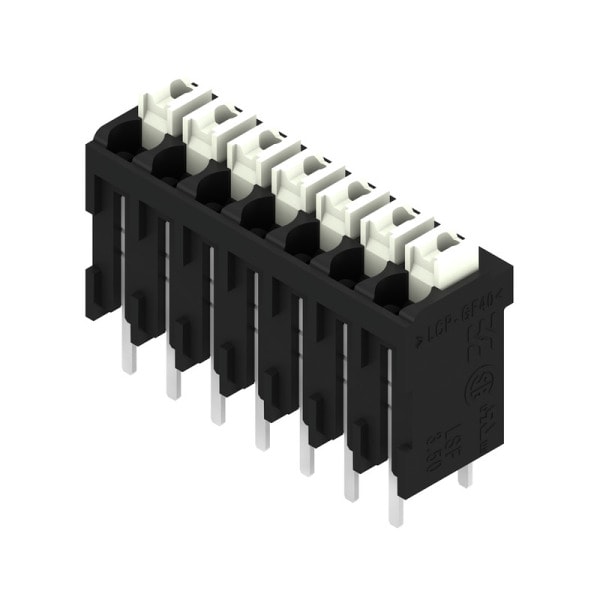 WEIDMÜLLER - Leiterplattenklemme, 3.50mm, Polzahl:7, Abgang: 180°, PUSH IN