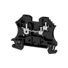 WEIDMÜLLER - Durchgangs-Reihenklemme, Schraubanschl, 2.5mm², 800V, 24A, schwarz