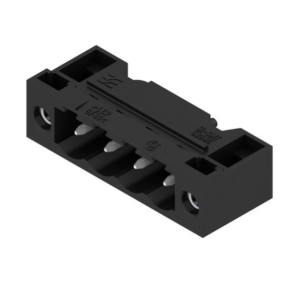 WEIDMÜLLER - Leiterplattensteckverbinder (Platine), 5.08mm, Polzahl: 4, Abgangswinkel: 90°