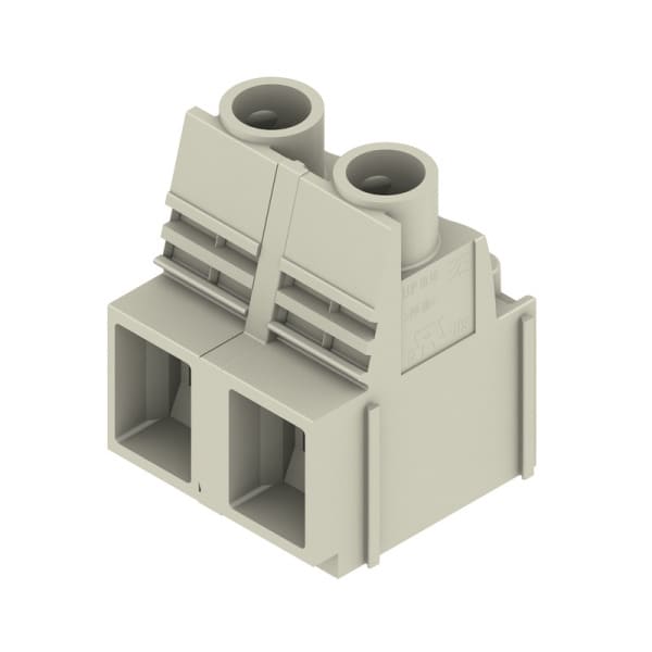 WEIDMÜLLER - Leiterplattenklemme, 12.70mm, Polzahl:3, Abgang: 90°, Zugbügelanschluss