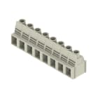 WEIDMÜLLER - Leiterplattenklemme, 12.70mm, Polzahl:8, Abgang: 90°, Zugbügelanschluss