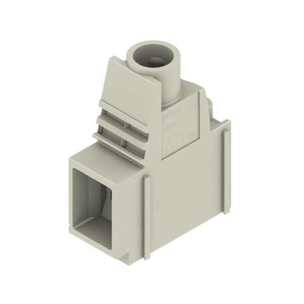 WEIDMÜLLER - Leiterplattenklemme, 10.16mm, Polzahl:1, Abgang: 90°, Zugbügelanschluss