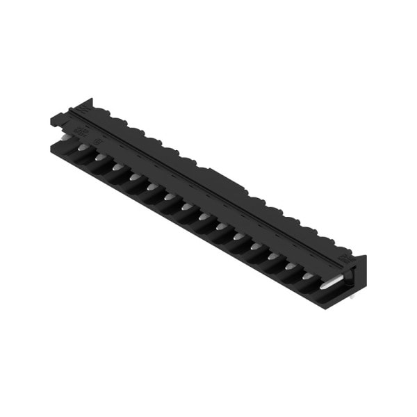 WEIDMÜLLER - Leiterplattensteckverbinder (Platine), 5mm, Polzahl: 16, Abgangswinkel: 90°