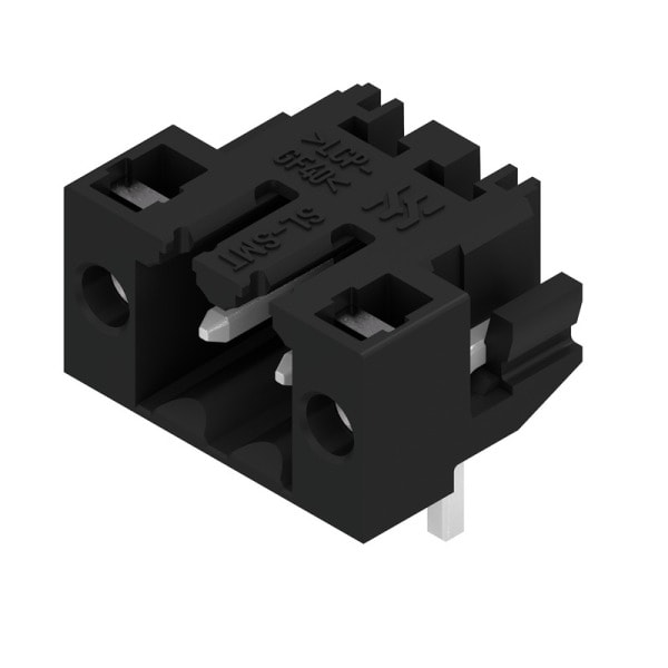 WEIDMÜLLER - Leiterplattensteckverbinder (Platine), 3.50mm, Polzahl: 2, Abgangswinkel: 90°
