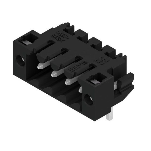 WEIDMÜLLER - Leiterplattensteckverbinder (Platine), 3.50mm, Polzahl: 4, Abgangswinkel: 90°