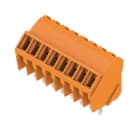 WEIDMÜLLER - Leiterplattenklemme, 3.50mm, Polzahl:8, Abgang: 135°, Zugbügelanschluss