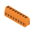 WEIDMÜLLER - Leiterplattenklemme, 5.00mm, Polzahl:8, Abgang: 90°, Zugbügelanschluss