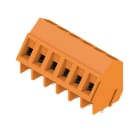 WEIDMÜLLER - Leiterplattenklemme, 5.00mm, Polzahl:6, Abgang: 135°, Zugbügelanschluss