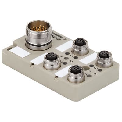 WEIDMÜLLER - Sensor-/Aktor-Verteiler, Komplett-Modul, Mit M23 Abgang, 12-polig