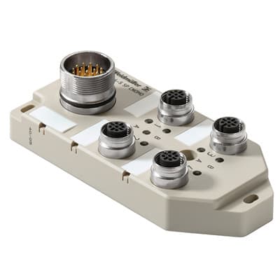 WEIDMÜLLER - Sensor-/Aktor-Verteiler, Komplett-Modul, Mit M23 Abgang, 19-polig