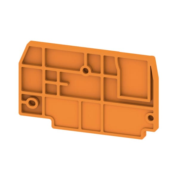 WEIDMÜLLER - Trennwand (Klemmen), Abschluss- und Zwischenplatte, 57.55x34.65mm, orange