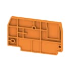 WEIDMÜLLER - Trennwand (Klemmen), Abschluss- und Zwischenplatte, 57.55x34.65mm, orange