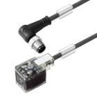 WEIDMÜLLER - Ventilleitung, Stecker gewinkelt - Ventilstecker, Bauform B Industrie (11 mm), M12 = A-codiert