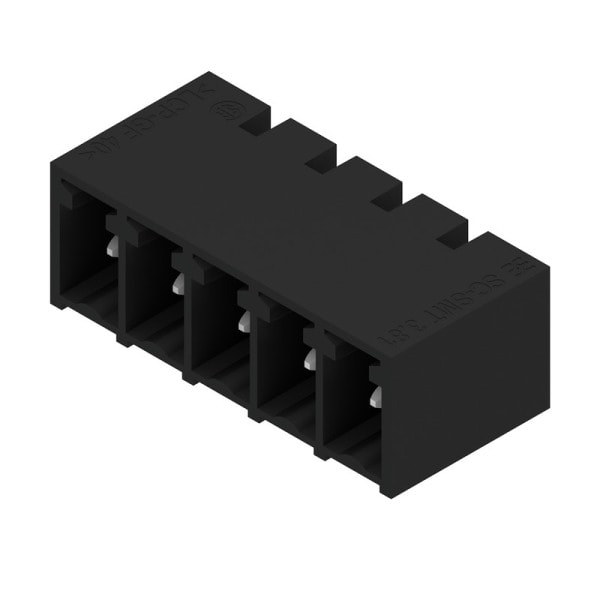 WEIDMÜLLER - Leiterplattensteckverbinder (Platine), 3.81mm, Polzahl: 5, Abgangswinkel: 90°