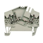WEIDMÜLLER - Bauelement-Reihenklemme, Zugfederanschluss, 2.5mm², 400V, 1A, dunkelbeige