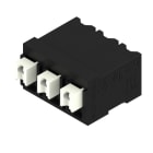 WEIDMÜLLER - Leiterplattenklemme, 5.00mm, Polzahl:3, Abgang: 90°, PUSH IN