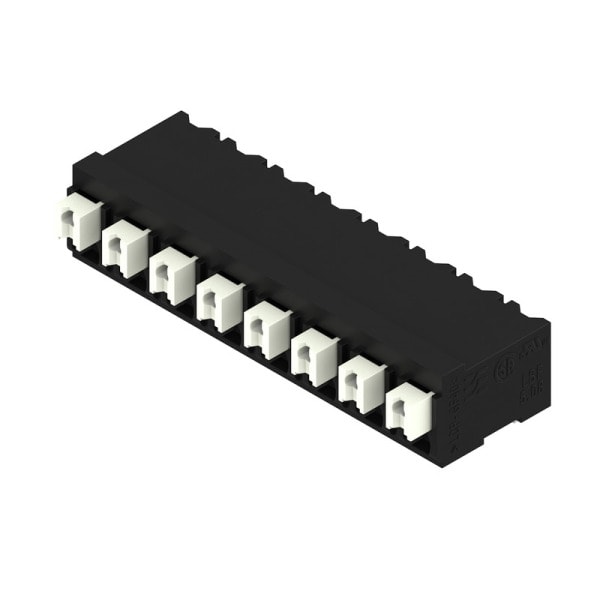 WEIDMÜLLER - Leiterplattenklemme, 5.08mm, Polzahl:8, Abgang: 90°, PUSH IN
