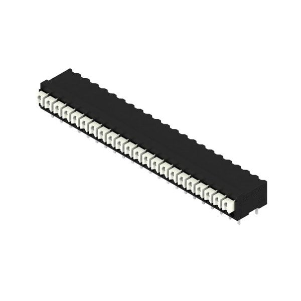 WEIDMÜLLER - Leiterplattenklemme, 3.50mm, Polzahl:22, Abgang: 90°, PUSH IN