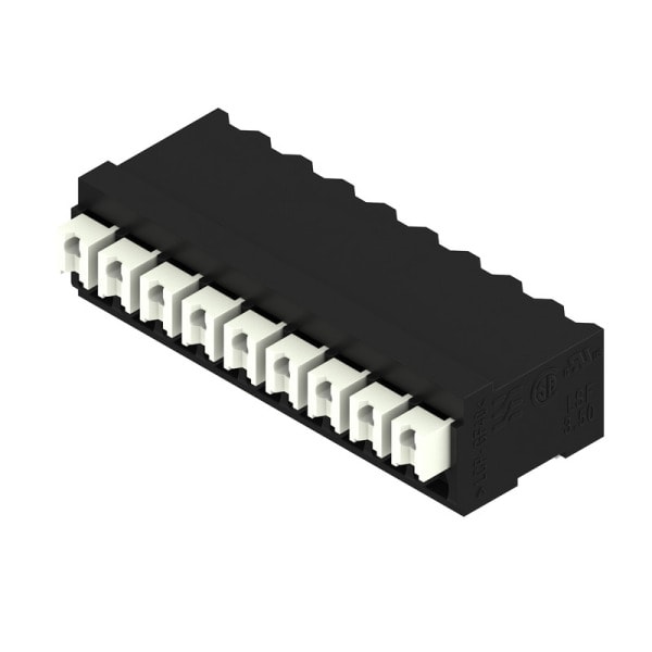 WEIDMÜLLER - Leiterplattenklemme, 3.50mm, Polzahl:9, Abgang: 90°, PUSH IN