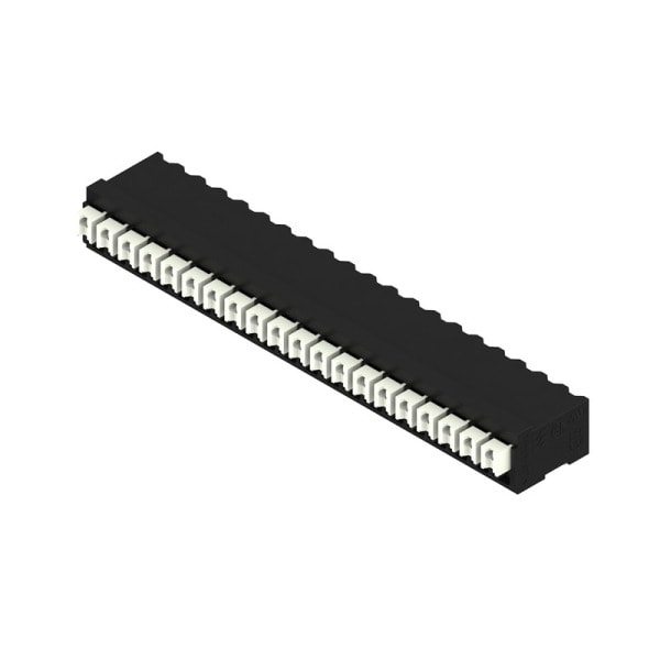 WEIDMÜLLER - Leiterplattenklemme, 3.50mm, Polzahl:20, Abgang: 90°, PUSH IN
