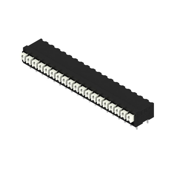 WEIDMÜLLER - Leiterplattenklemme, 3.81mm, Polzahl:19, Abgang: 90°, PUSH IN
