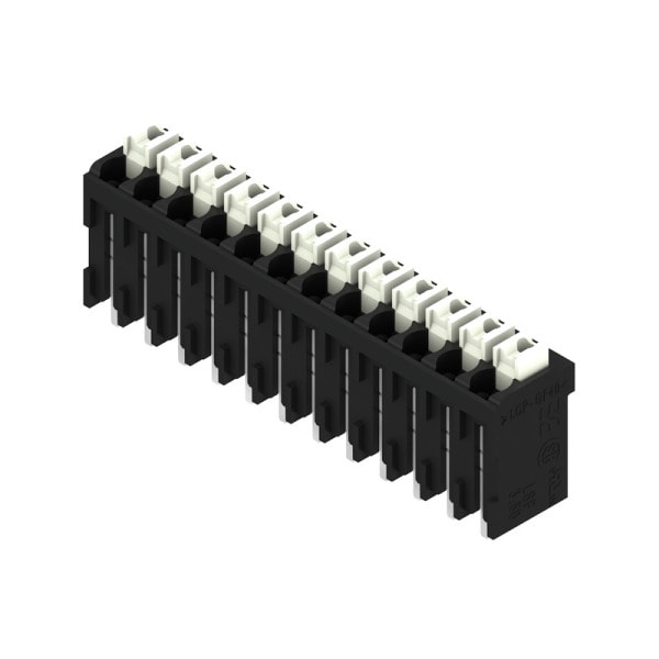 WEIDMÜLLER - Leiterplattenklemme, 3.50mm, Polzahl:12, Abgang: 180°, PUSH IN
