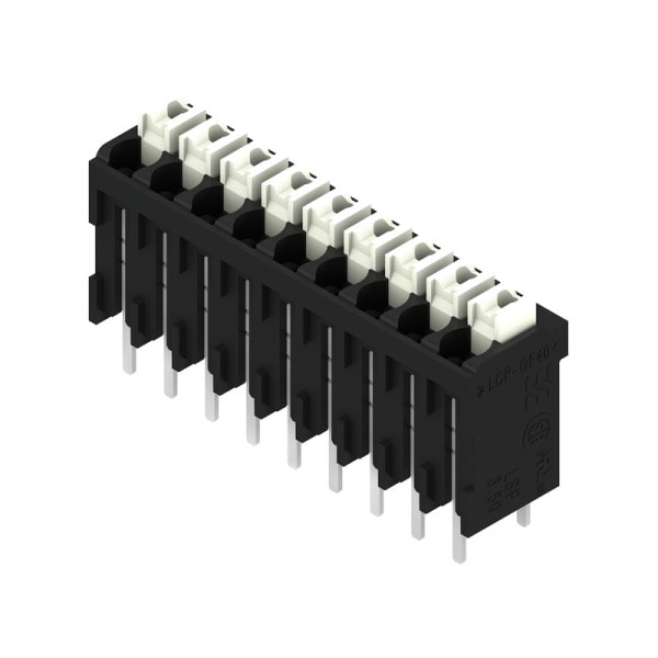 WEIDMÜLLER - Leiterplattenklemme, 3.50mm, Polzahl:9, Abgang: 180°, PUSH IN